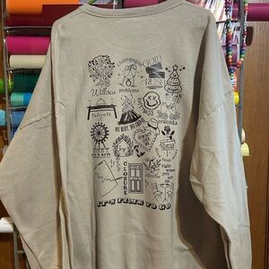 Evermore Taylor Swift Merch Tracklist Crewneck Sweatshirt